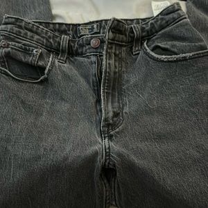 Black washed Abercrombie Jeans.
